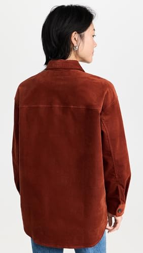 Madewell Women's Corduroy Twill Oversized Shirt Jacket3