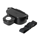 釣り餌箱釣り餌容器腰吊り赤ワーム餌収納ボックス/渓流走釣腰箱/多機能釣装餌箱/野外掛け餌盤麩箱/渓流装備漁具 (ブラック,1個入り) [並行輸入品]