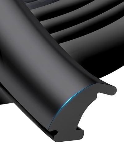 Upgrade RV Window Seal - 5/16 X 9/16inch Waterproof Rv Rubber Seal Strip Car Window Glass Edge Weather Stripping Windshield Locking Gasket for Camper Marine Boat Truck 40FT