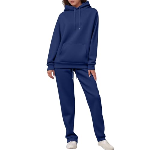 Chandal Mujer Completo Conjuntos Deportivos Talla Grande Ropa Deportiva Invierno Otoño Sudadera Manga Larga Gimnasio Sudaderas Con Capucha Y Pantalón Conjunto Deportivo Dos Piezas Deportivos Jogger