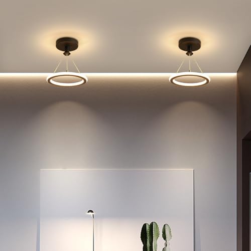 Lámpara de entrada moderna con luz variable LED para dar vida a tu pasillo y balcón 3