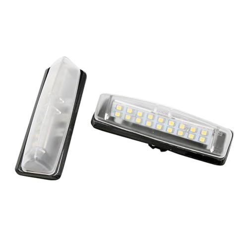 Luz de matrícula para Toyota Camry Aurion Avensis Echo bombilla de iluminación trasera exterior 6