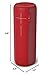 Ultimate Ears MEGABOOM Lava Red Wireless Mobile Bluetooth Speaker (Waterproof and Shockproof)