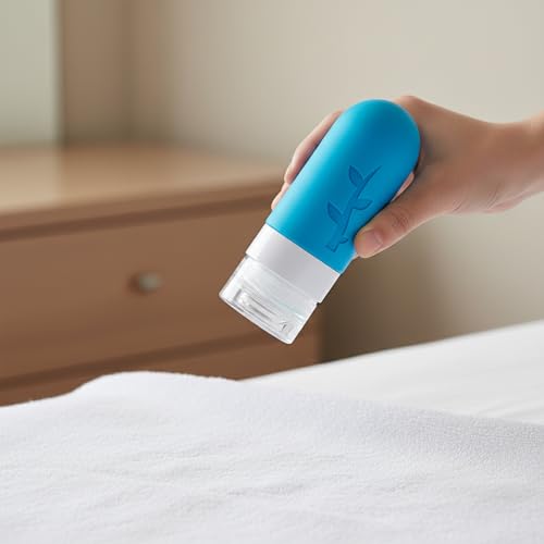 Image of DEPOZA 16 Pack Travel Bottles Set - TSA Approved Leak Proof Silicone Squeezable Containers for Toiletries, Conditioner, Shampoo, Lotion & Body Wash Accessories, 16 Pcs /White Pack, Modern