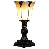 ZEITLOSER KLASSIKER - Das farbige Glas ist zeitlos und verliert nie seinen Glanz. Sie werden den Farbunterschied zwischen dem Ein- und Ausschalten des Lichts bemerken. Die Lampen im Tiffany-Stil spenden nicht nur Licht, sondern verleihen Ihrem Interieur auch Farbe und Atmosphäre.
