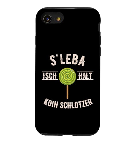 Leba Isch Halt Koin Schlotzer �V�����@�[�x���̃X���[�K�� �X�}�z�P�[�X iPhone SE (2020) / 7 / 8 �p