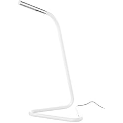 Lamparas Usb Ikea 'Ikea lámpara LED de trabajo ´´hårte – Lámpara de mesa con USB y enchufe conector – Varios colores (Blanco)