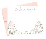 Mothers Day Personalized Notecard, Floral Stationary for Mom, Mama Stationery, Mum Notecards, Flower Card Gift Set, Note Card for Mom