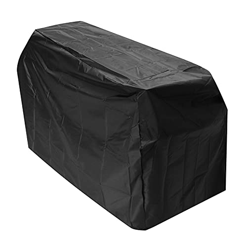 FJZFXKZL Housse Barbecue, 132x61x86cm BBQ Cover Couverture de Polyester Etanchée de Polyester Fibre Heavy Duty Housse Portable Couvercle de Barbecue Rain Housses, Multi-colored Cover