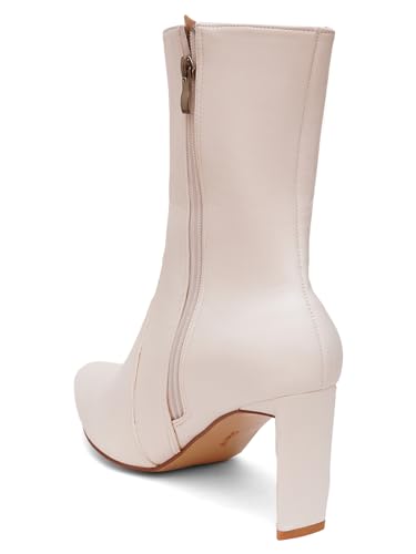 Image of SHERRIF Block Heels Calf Length Boots for Women