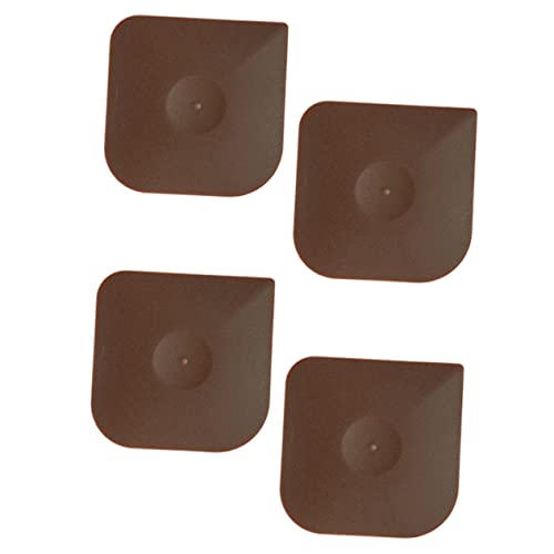 IWOWHERO Kitchen Helper 4-Piece Pan Cleaning Scraper Set Non-Slip Design for Cooking Utensils Pots Pans