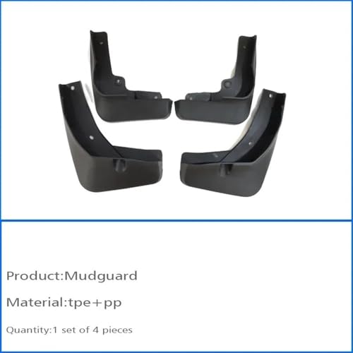 Guardabarros para Mitsubishi Eclipse Cross 2018 a 2023, protectores contra salpicaduras 2