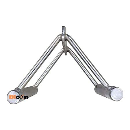 Image of Rowing Handel Without Grip /Chinning Bar /Solid Steel Handle /V Bar /Pro Grip D Handle /Tricep Curl Bar /LAT Bar /Rowing Bar Handle