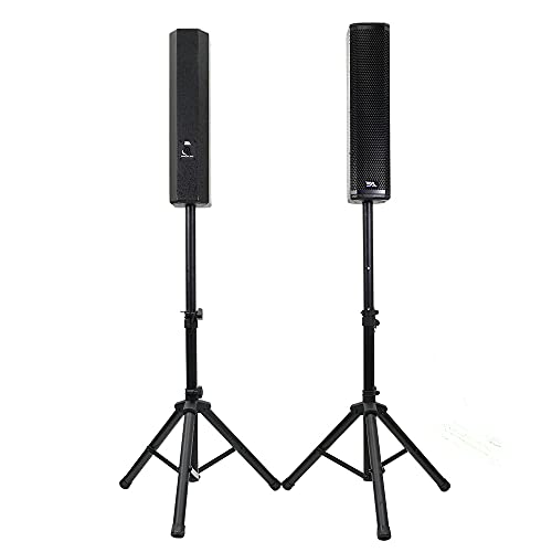 Seismic Audio - Apex-12D - Column Line Array Speaker System - 1600 Watt 12" Active Subwoofer And 4X4 Column Speakers #TOP1