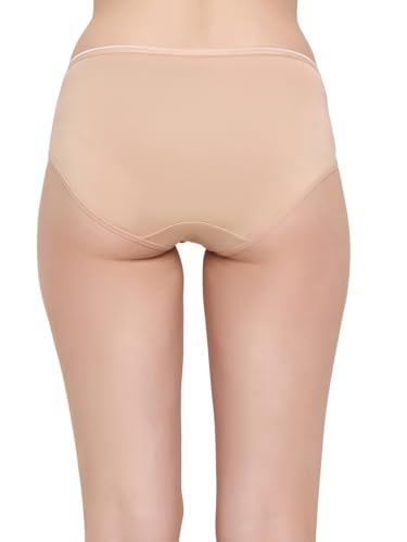 Image of Clovia Women's Pack of 3 Modal Medium Waist Outer Elastic Hipster Panty