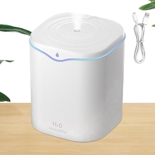 Humidificadores Para Dormitorio - Humidificadores De Habitación Para Alergias | Humidificador Pequeño Silencioso De 2 Litros | Humidificador De Viaje, Plantas Humidificadoras Para Niños, Guarderías, D Humidificadores Para Dormitorio - Humidificadores De Habitación Para Alergias | Humidificador Pequeño Silencioso De 2 Litros | Humidificador De Viaje, Plantas Humidificadoras Para Niños, Guarderías, D
