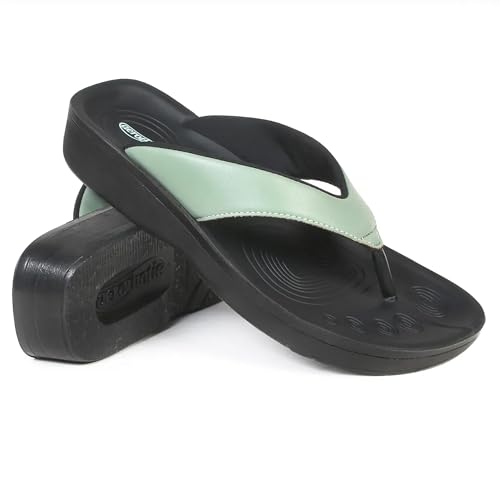 Image of AEROTHOTIC Original Orthotic Comfort Thong Style Flip Flops Sandals for Women with Arch Support for Comfortable Walk