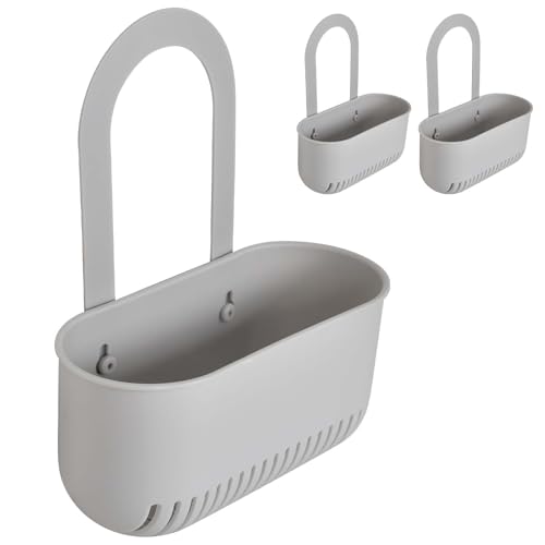 Marjoramy 2pcs éponge à Savon égouttoir Panier Suspendu,évier étagère de Rangement Suspendue pour la Finition et Le Drainage Des éponges de Cuisine...