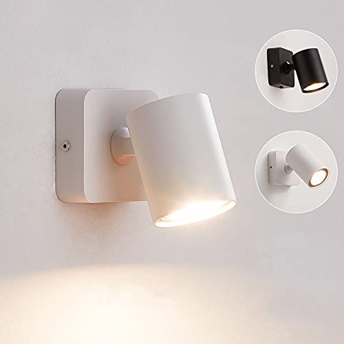 Plafonnier applique orientable avec spot LED GU10 rotatif pour maison et hôtel