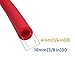 Feelers Red Natural Latex Rubber Tubing Tube 1/4
