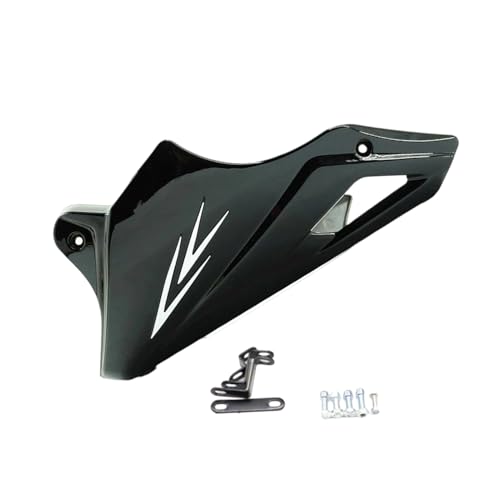 Spoiler pour moto avec protection de moteur anti intempéries