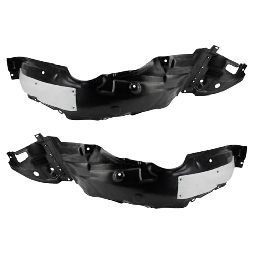 Image of TRQ Front Inner Fender Liner Set Compatible with 2014-2016 Toyota Corolla TO1248184 TO1249178