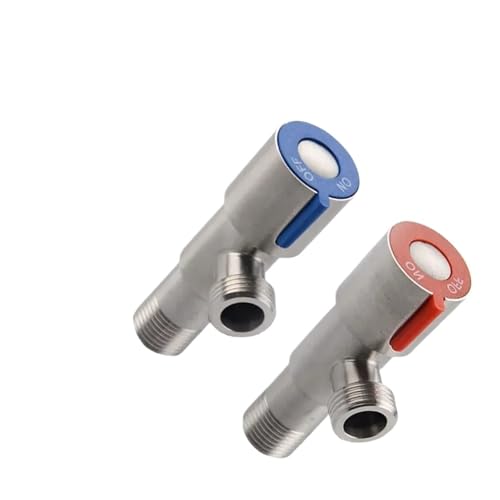 Llave de escuadra triangular de acero inoxidable con indicador rojo 3