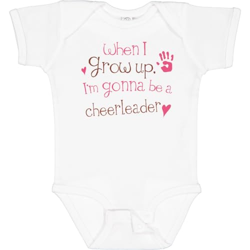 inktastic Future Cheerleader Girls Cute Baby Bodysuit