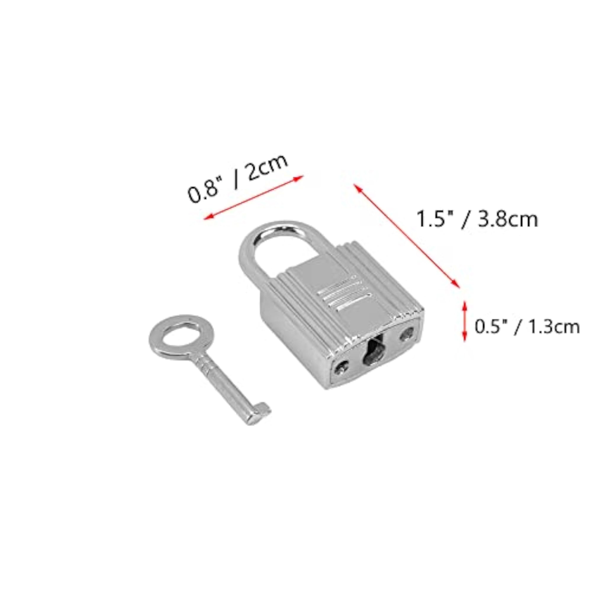 Mini Padlock Metal Padlock for Luggage and Bags