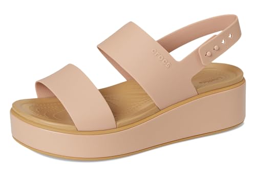 Image of Crocs Women's Brooklyn Low Wedge Sandals