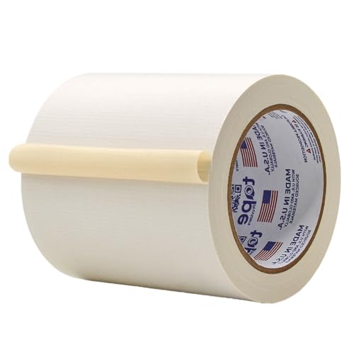 Image of MAT Duct Tape White Industrial Grade, 5 inch x 60 ft. Waterproof, UV Resistant for Crafts, Home Improvement, Repairs, & Projects