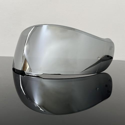 Visière Shoei Neotec 3 lentilles casque moto écran anti-UV argent