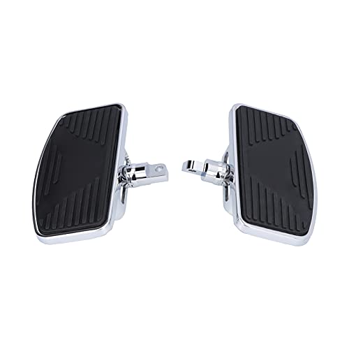 Reposapiés de Motocicleta, 1 par de estribos de Pasajero Trasero Ajustables, reposapiés Anchos de Motocicleta