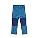 Produktbild Finkid Kalle Winter Blau - Robuste gefütterte Kinder Canvas Hose, Größe 120-130 - Farbe Real Teal