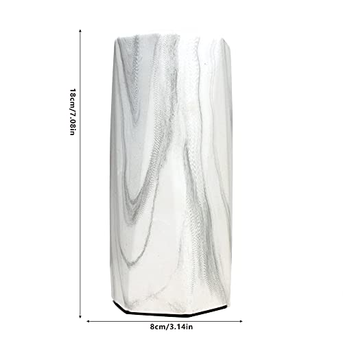 Keramische vaas, steenpatroon decoratieve vaas in stijl bloemenhouder gedroogde bloemenversiering voor thuis kantoor woonkamer handwerk bloemenarrangement, cadeau voor bruiloft housewarming party decoratie - Afbeelding 6