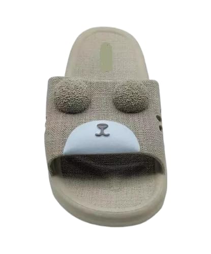 MySky New 2199 Brown Womens Home Flip-Flops & Slippers Summer Indoor Bath Couple Bathroom Non-slip Unisex Sandals and Slippers Cute Teddy Flip Flops (B0CQXPXQRY) Amazon Price History, Amazon Price Tracker