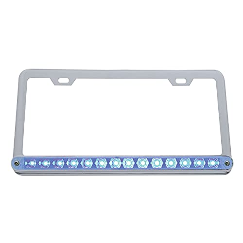 United Pacific 39779 14 LED Lichtleiste Nummernrahmen (blaue LED/klare Linse), 1 Stück Cover