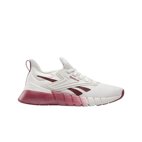 Reebok Zapatillas Deportivas Nano Gym para Mujer, Luxe Grey Retro Red, 38.5 EU