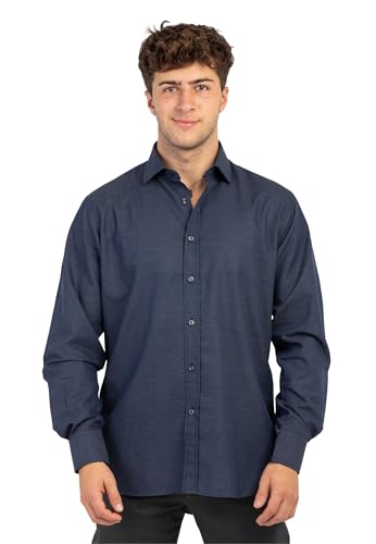 Ingram Camicia Uomo Manica Lunga Puro Cotone Art. 5W078-REG-C