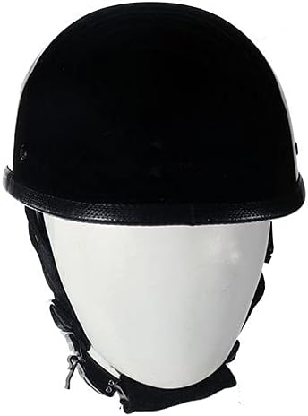 Vista 4 de Eagle Shiny Novelty Skull Cap Basic Flat Eagle Novelty Cap (negro brillante)