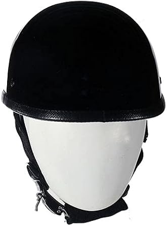 Eagle Shiny Novelty Skull Cap, Basic Flat Eagle Novelty Cap (Gloss Black)