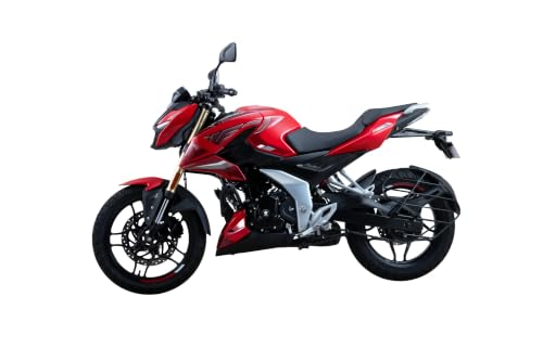 Image of Bajaj Pulsar N160 USD with Ride Modes Glossy Racing Red Booking for Ex-Showroom Price
