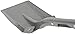 Fiskars Pro Transfer Shovel, Heavy Duty Garden Spade Shovel for Digging and Moving Materials, Extruded Aluminum Handle, 58 Inches
