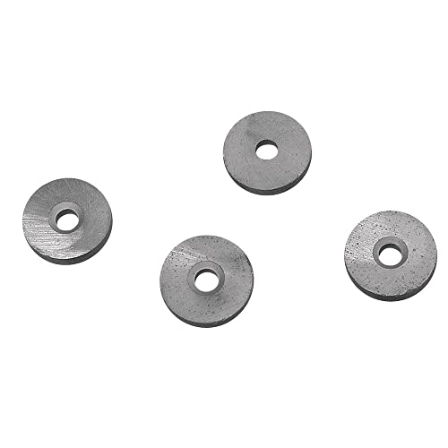 Rayher Hobby 8926800 Magnet mit Loch, 20 mm Durchmesser, Stärke 5 mm, SB-Beutel 5 Stück