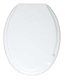wc-sitz quadra weiss mit absenkautomatik Maße (B x T): Deckel - 37 x 46 cm / Außenring - 32 x 43,5 cm / Innenring - 21,5 x 28,5 cm / Befestigungsabstand - 12-15 cm