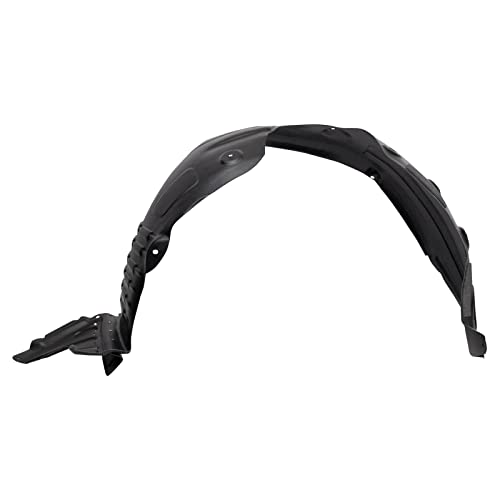 Image of TRQ Front Driver and Passenger Side Inner Fender Liner Set Compatible with 2013-2016 Hyundai Santa Fe Sport