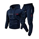 gsatuba Sweatsuits For Men 2 Piece Hoodies And Joggers Set Casual Athletic...