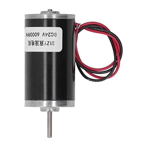 Moteur DC 24V pour étagères d'exposition animées et ventilateurs rotatifs silencieux
