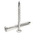 Square Drive Deck Screws 305 Stainless Steel Bugle Head Type 17 Point - #8 x 2-1/2" Qty-1000