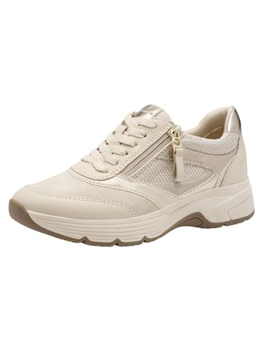 Baskets Wide Fit Femme Tamaris Comfort Plates Contre les Pieds Serrés